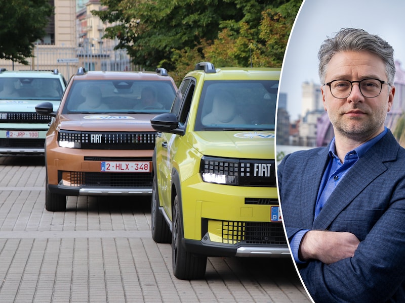 De drie versies van de Fiat Grande Panda: (mild) hybrid, benzine, EV.