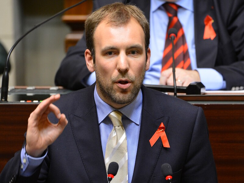 Staatssecretaris voor Energie Melchior Wathelet tijdens het vragenuurtje in de Kamer.