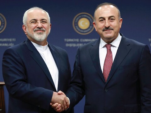 De Turkse minister van Buitenlandse Zaken Mevlüt Cavusoglu.
