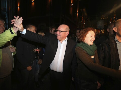 Daniël Termont doet het niet alleen goed in Gent, maar ook bij de één-kijkers.