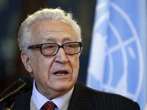 Lakhdar Brahimi, VN-gezant voor Syrië.