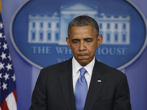 De Amerikaanse president Barack Obama