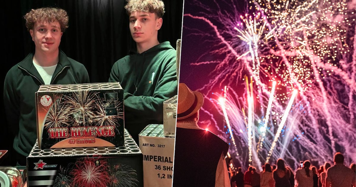 Stormloop naar Vuurwinkel richting oudejaar, zonen zetten levenswerk van vader verder: “De dienst Sp