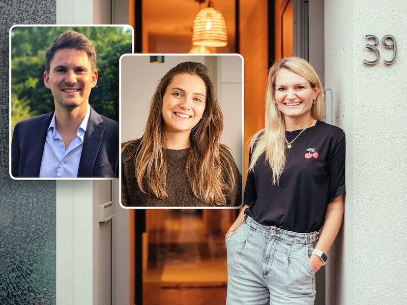 Yente, Amy en Daphne kochten elk als single een eigen woning. 