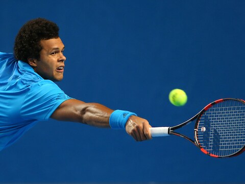 Jo-Wilfried Tsonga.