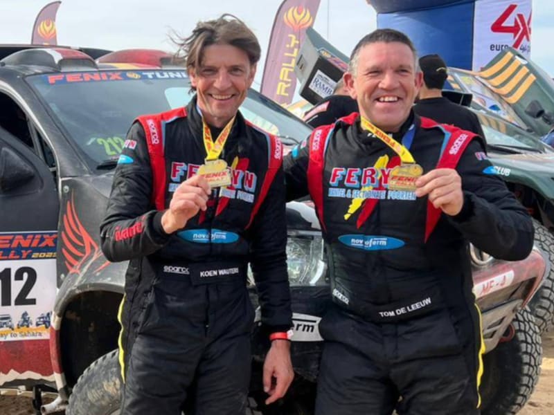 “Het lichaam incasseerde enkele flinke tikken”: Koen Wauters eindigt net naast het podium van Fenix Rally