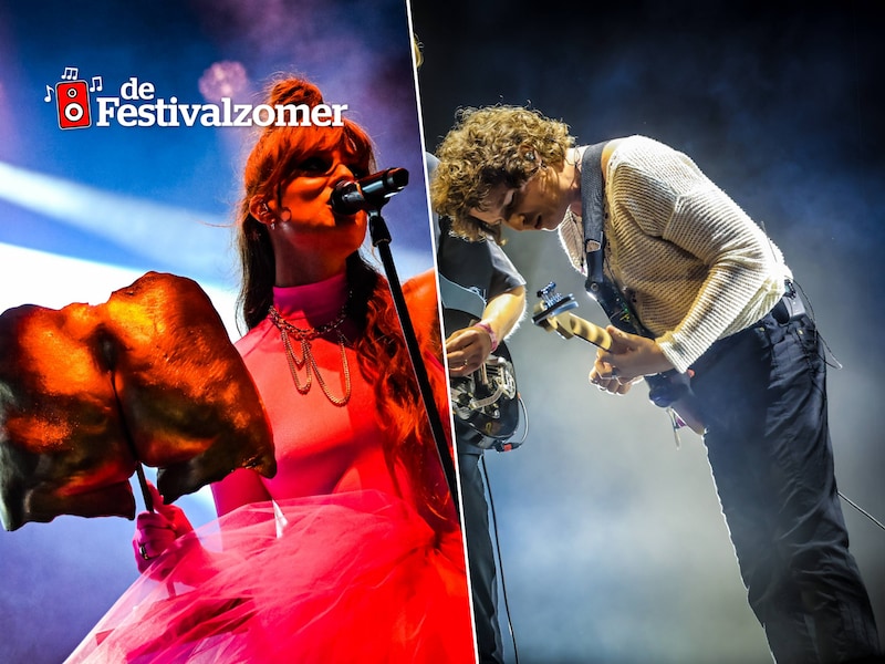 IN BEELD. Merol kust een kont, tepelplakkers en evenwichtsoefeningen met Portland: de tofste beelden van Rock Werchter, dag 4