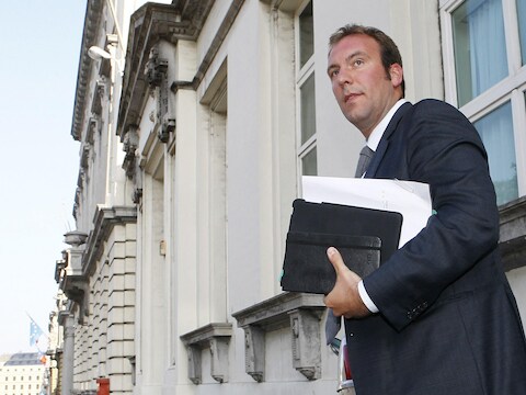 Staatssecretaris voor Asiel en Migratie Melchior Wathelet.