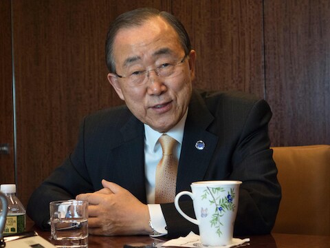 Ban Ki-Moon.