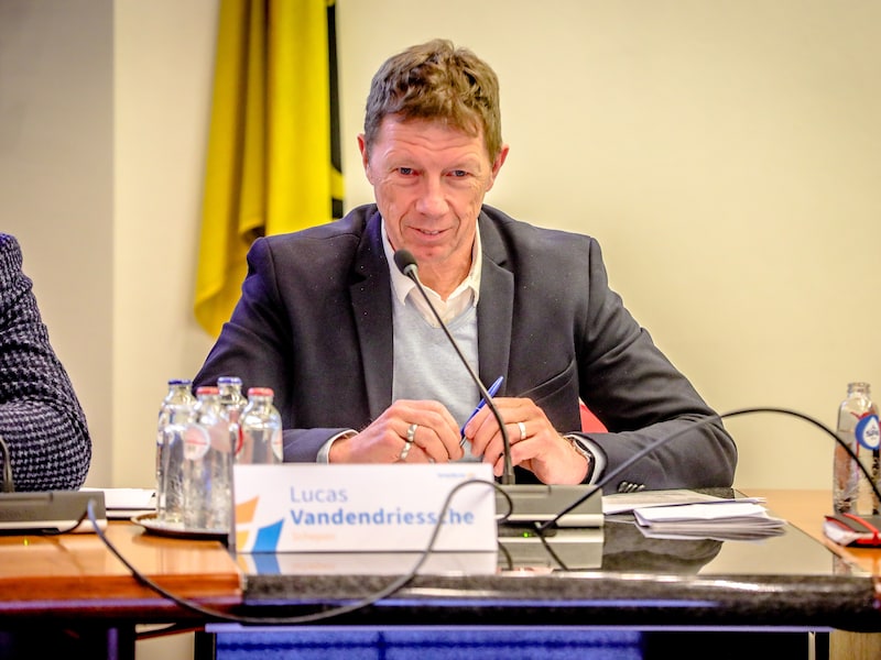 Schepen van Financiën van Bredene Lucas Vandendriessche