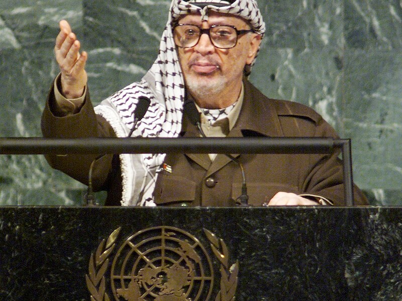 Yasser Arafat.