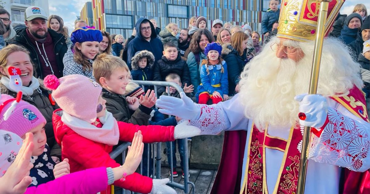 Aankomst van de Sint op zondag 8 november in Aalst