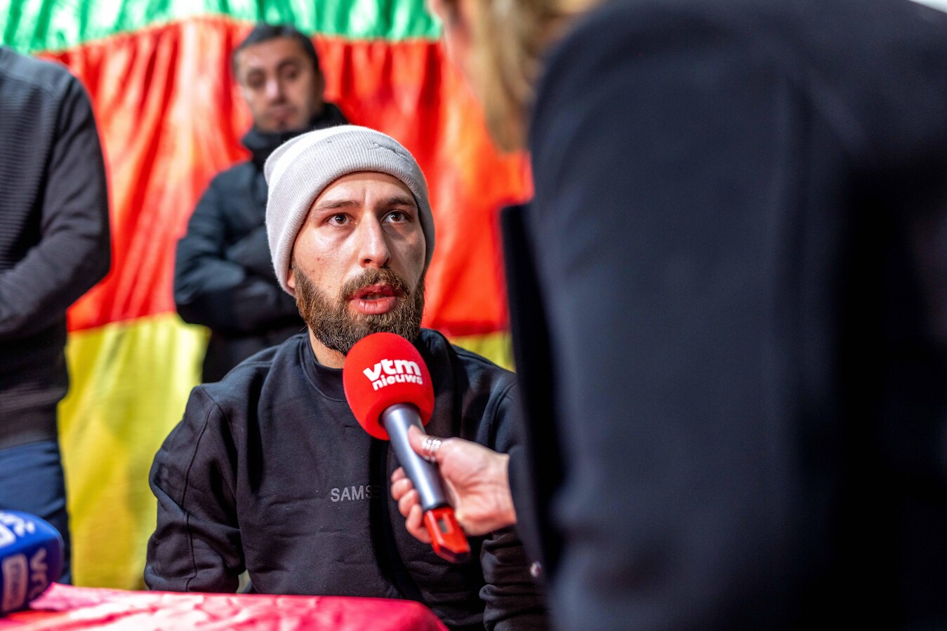 Amir 27 Ontsnapt Aan De Dood Tijdens Koerdische Betoging In Antwerpen 
