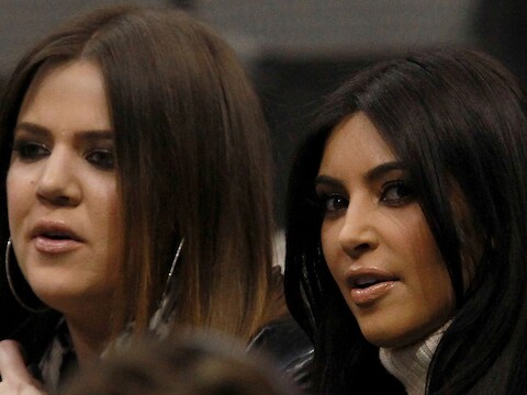 Kim en Khloé Kardashian.