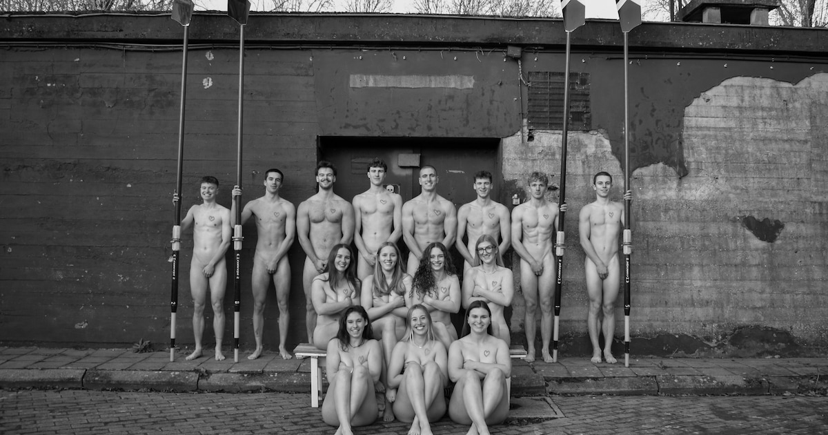 PXL-roeiers poseren opnieuw naakt voor het goede doel: opbrengst gaat naar Hartekinderen vzw