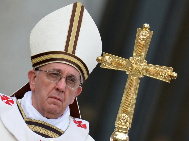 Paus Franciscus.