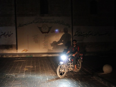 Een strijder van het Vrije Syrische Leger in Aleppo.