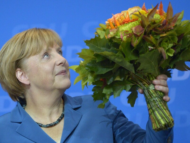 Angela Merkel.
