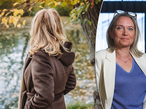 Ellen* (niet de vrouw op de foto) vraagt zich af of zij en haar broer hun erfdeel nog kunnen opeisen. Familierechtadvocate Claudia Van de Velde (rechts) geeft advies.